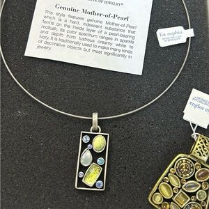 Lia Sophia necklace & enhancer